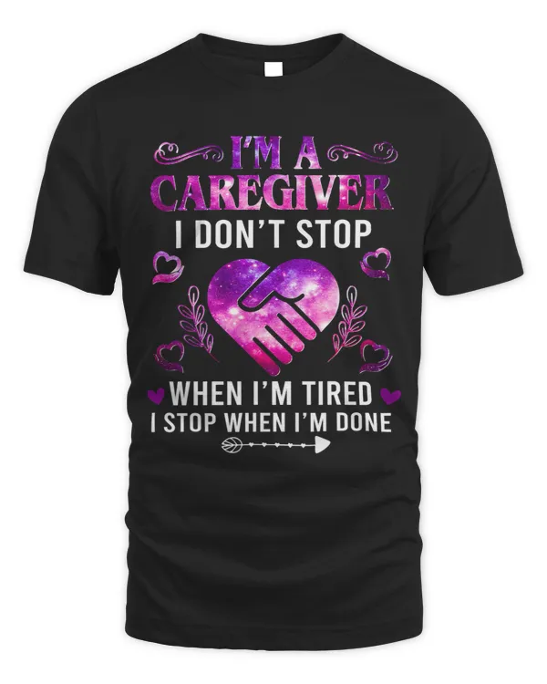 Im A Caregiver Child Care Worker Colorful