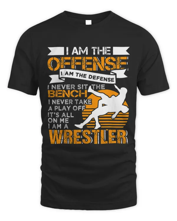 I Am A Wrestler Wrestling Funny Quotes Fight Sport 1
