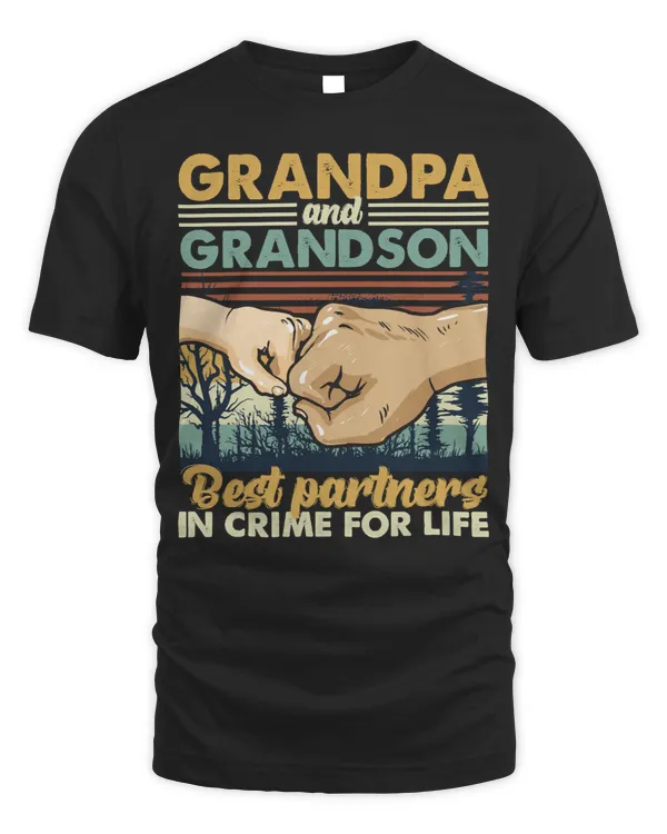 Father Grandpa and Grandson Best Partners In Crime For Life 113 Family Dad