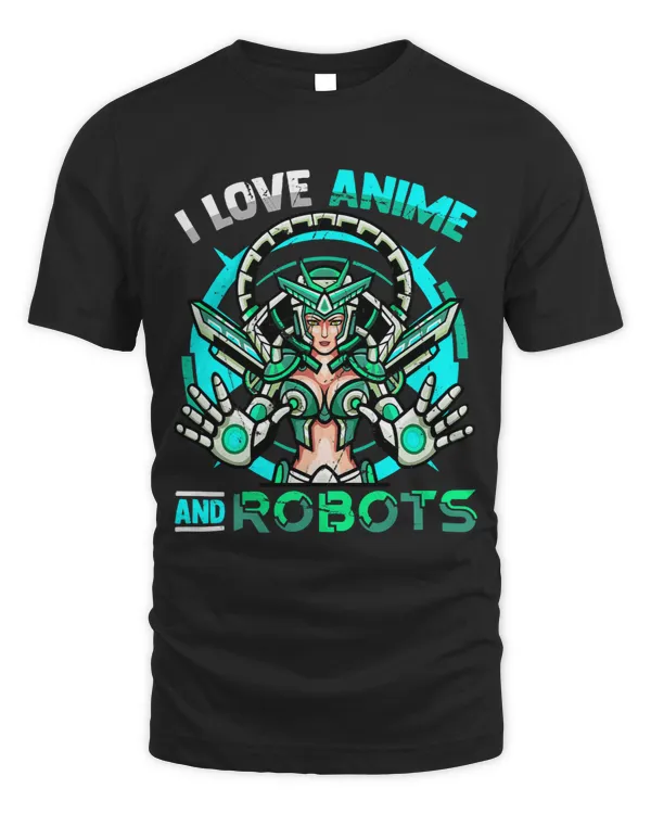 I Love Anime And Robots Kawaii Otaku Cute Robot Girl