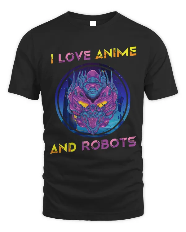 I Love Anime And Robots Otaku Alien Futuristic Robot