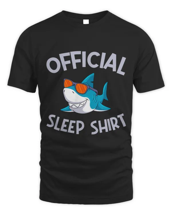 Official Shark Sleep Shirt Relaxing Sleeping