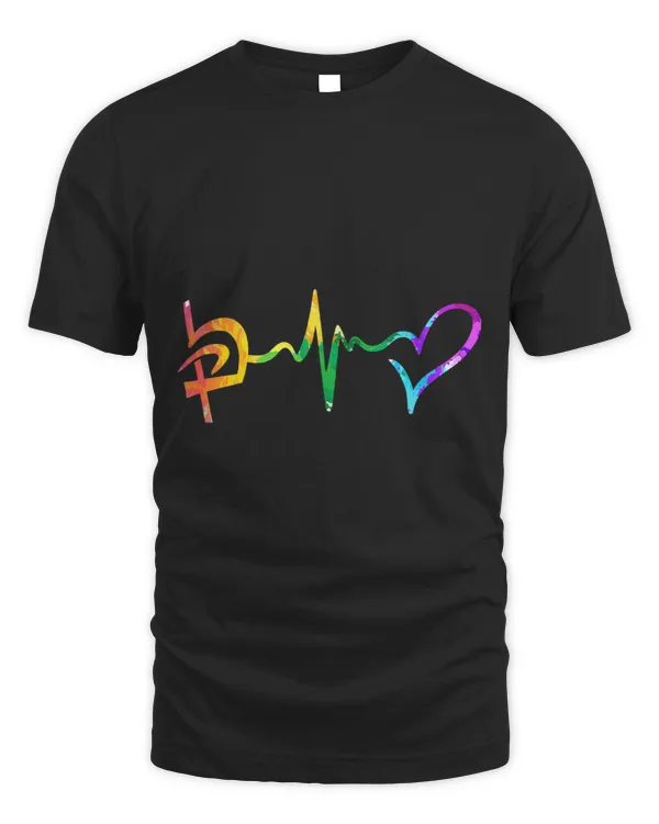 Krav Maga Israeli Martial Art Heartbeat Vintage Colorful