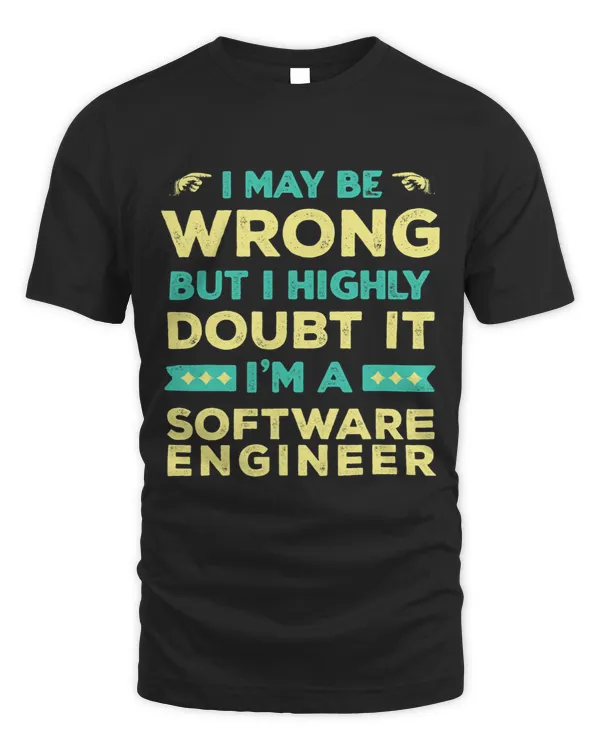 I Highly Doubt It Im a Software Engineer Funny Developer