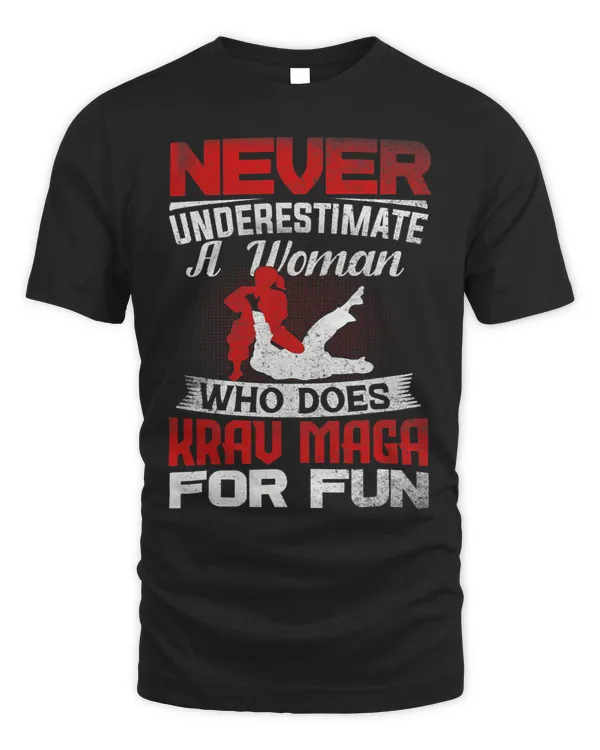 Never Underestimate A Woman Who Does Krav Maga For Fun