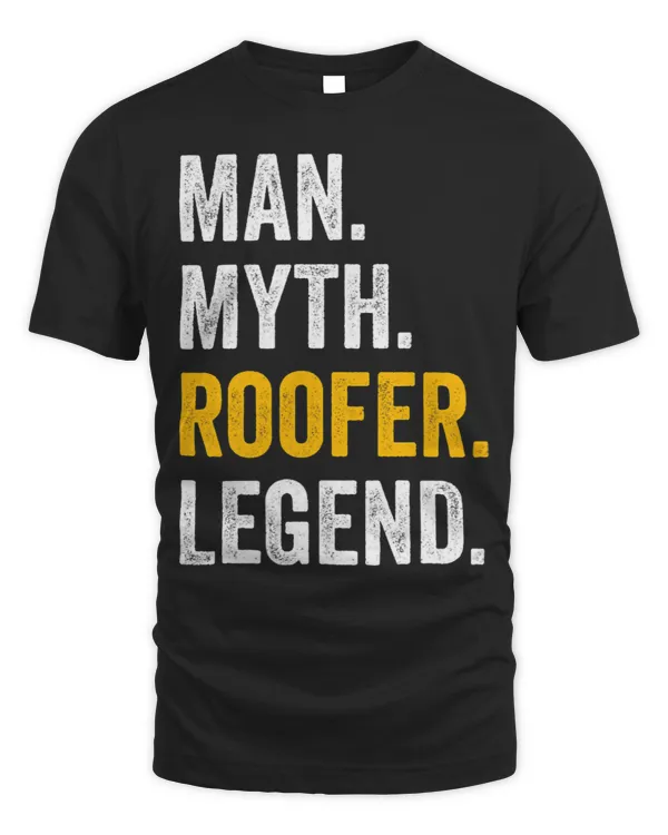 Man Myth Roofer Legend Funny Roofer1