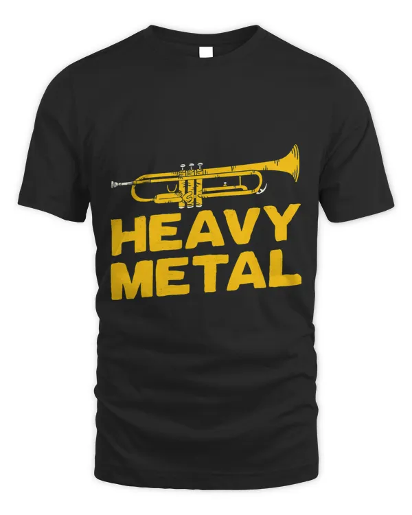 Mens Heavy Metal Trumpet Player Music