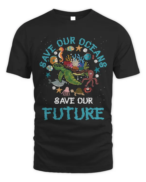 Save Our Oceans Sea Turtle Save Future Earth Day