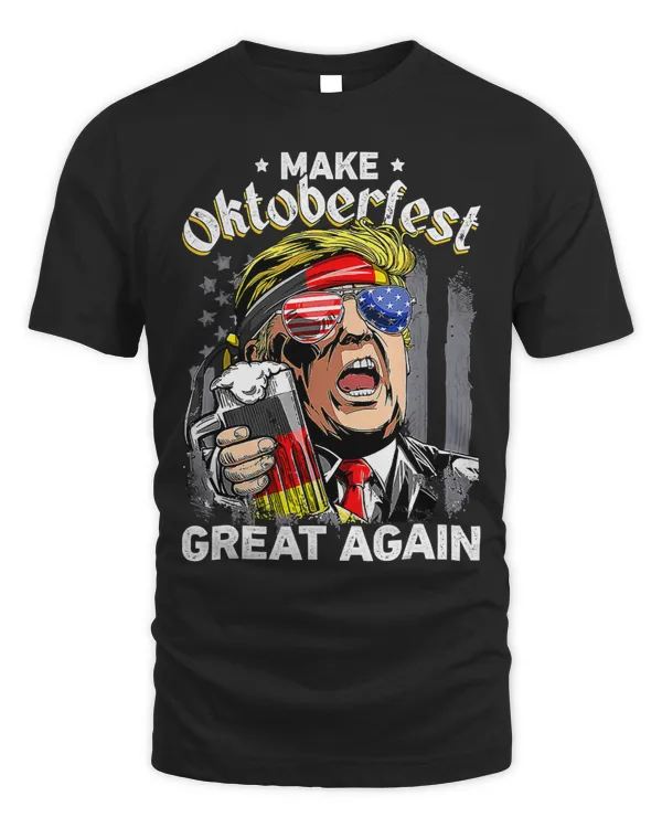 Make Oktoberfest Great Again Funny Trump Prost Beer64