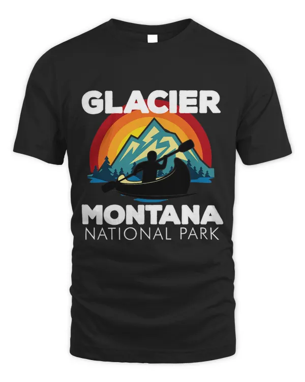 Glacier Montana Canoeing