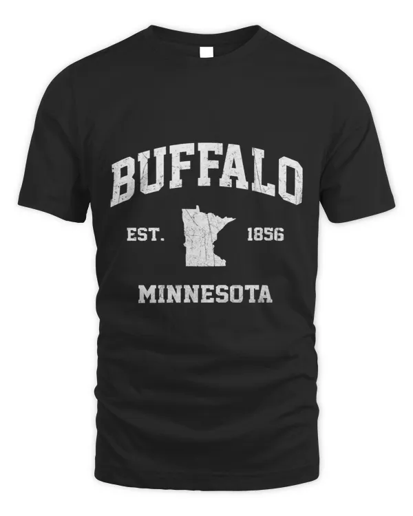 Buffalo Minnesota MN vintage State Athletic style