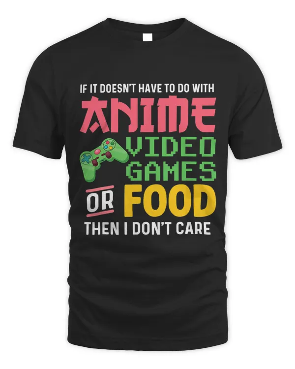 Funny Anime Video Games Food Otaku Anime Gaming Teen Boys