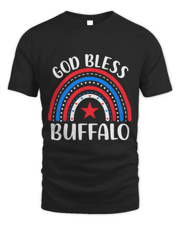 Buffalo New York Shirts for Women God Bless Buffalo USA