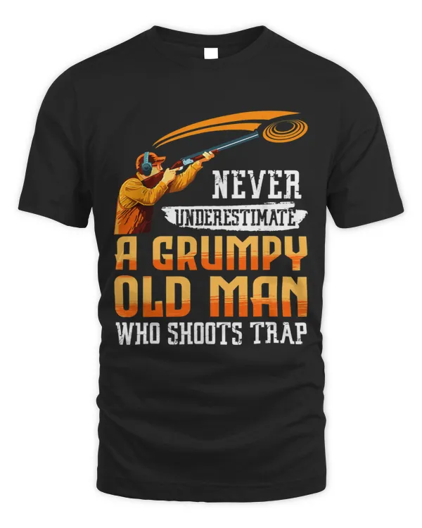 Funny Old Man Who Shoots Trap Clay Skeet Shooting