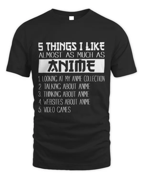 Anime 5 Things I Like Almost As Much as Anime Video Games