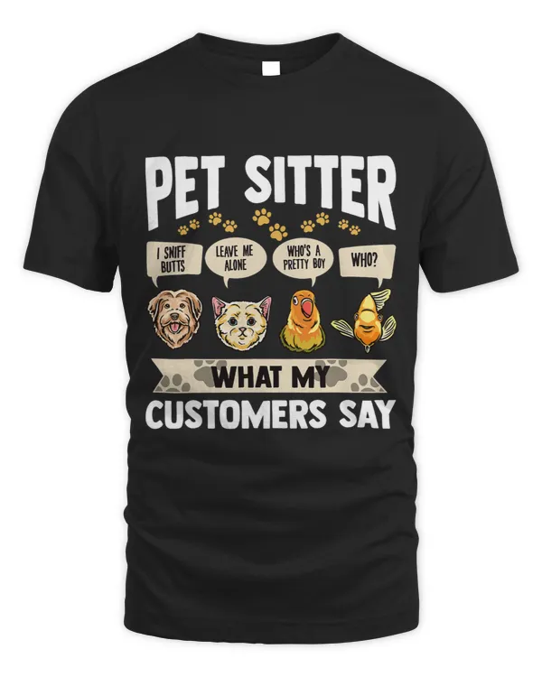 Funny Pet Sitter of dogs cats birds and fish with reviews
