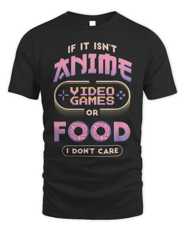 Anime Shirts Teen Girls Anime Video Games Food Gaming Gamer