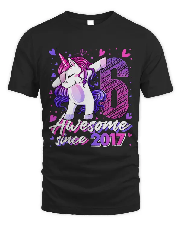 6 Years Old Dabbing Unicorn Gifts 6th Birthday Girl Party