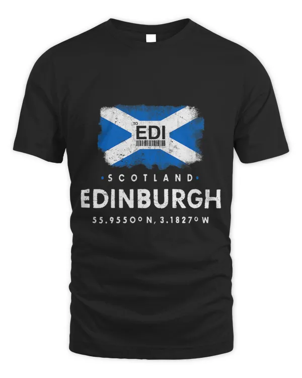 Edinburgh Airport Code Scottish Coordinates Scotland Flag