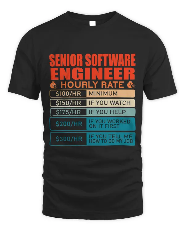 Senior Software Engineer Vintage Hourly Rate