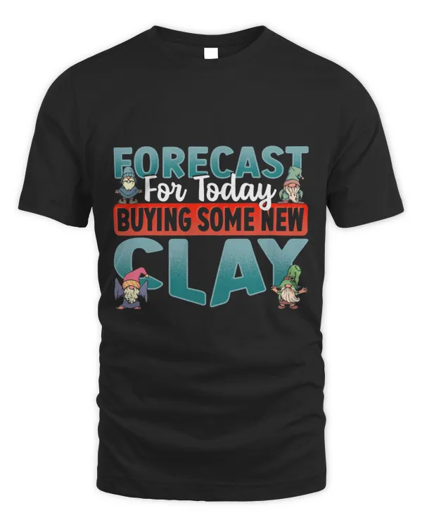 Forecast for today Buying some new clay