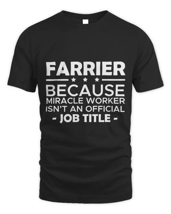 Farrier Because Miracle Worker Isnt A Job Title Blacksmith