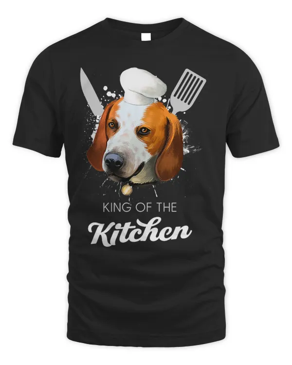 Black and Tan Virginia Foxhound King of the KitchenDog Chef