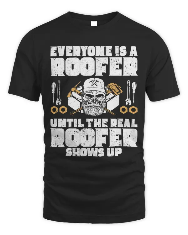 Roofer Funny Retro Roofing Equipment Job Repair