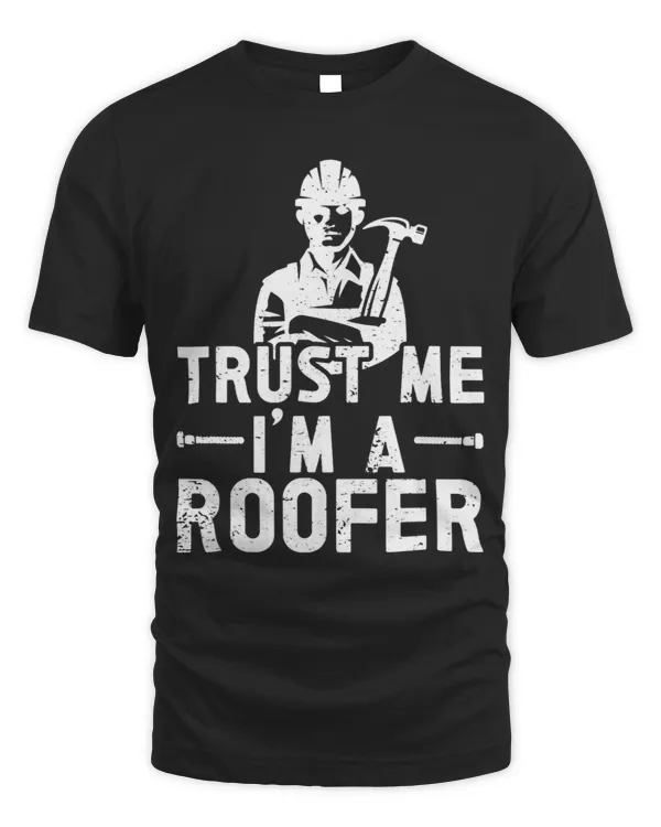 Roofer Funny Retro Roofing Roof Equipment Job Repair