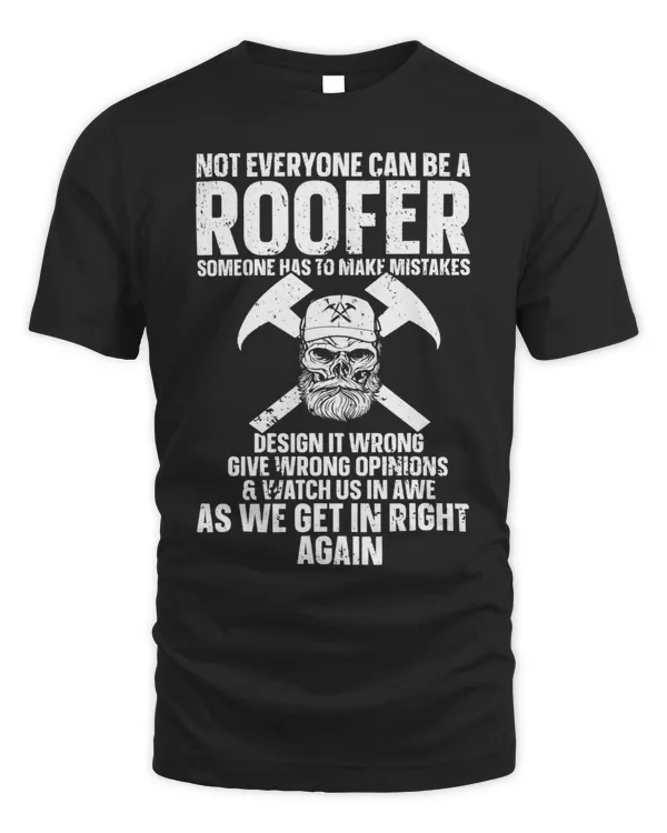 Roofer Funny Retro Roofing Roof Equipment Job Repair62