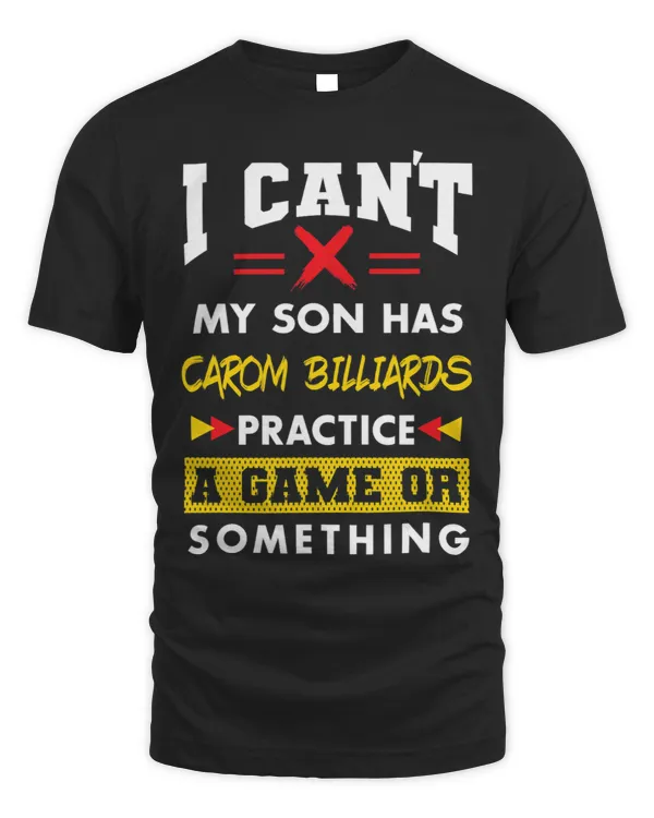 Son Has Carom Billiards Practice Funny Parents Humor Mom Dad