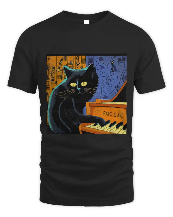 Black Cat Pianist Mac And Cheese