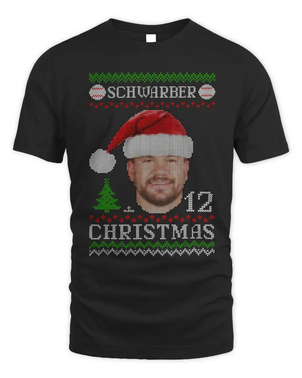 Kyle Schwarber Philadelphia Baseball Christmas Sweater MLBPA