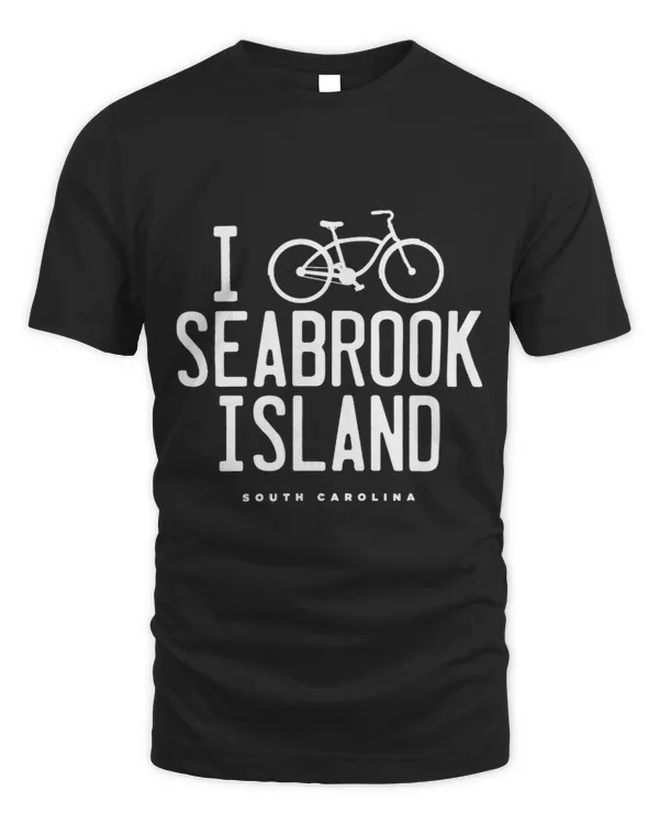I Love Biking Graphic Seabrook Island South Carolina SC
