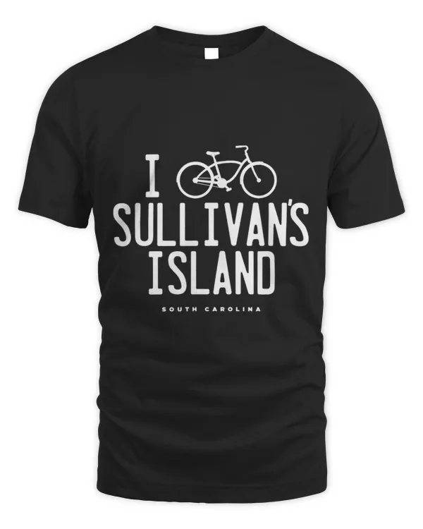 I Love Biking Graphic Sullivans Island South Carolina SC