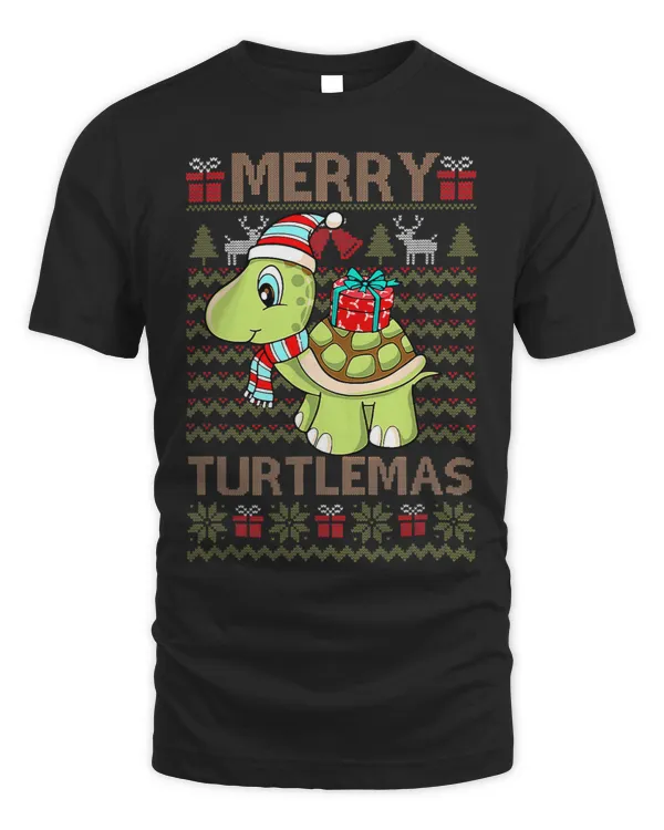 Merry Turtlemas Xmas Gift Sea Turtle Lover Christmas 316