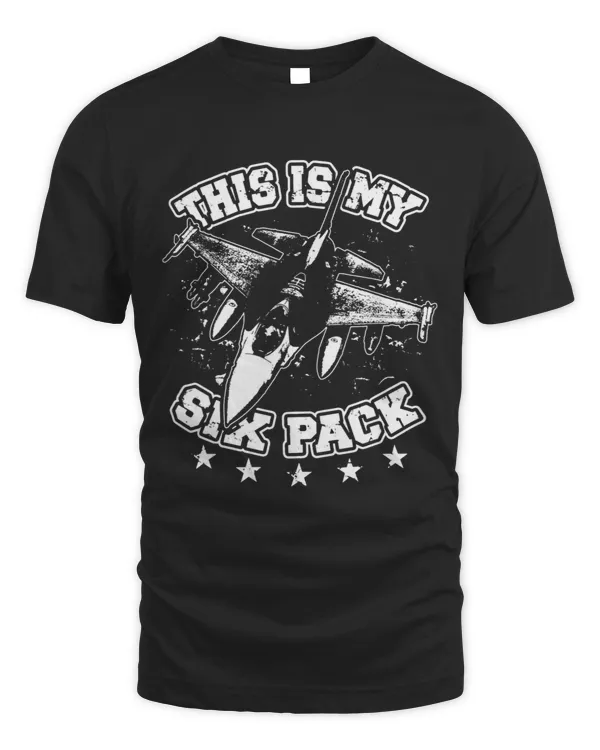 This Is My SIx Pack F16 Tactical Fighter Jet 6 Pack USAF