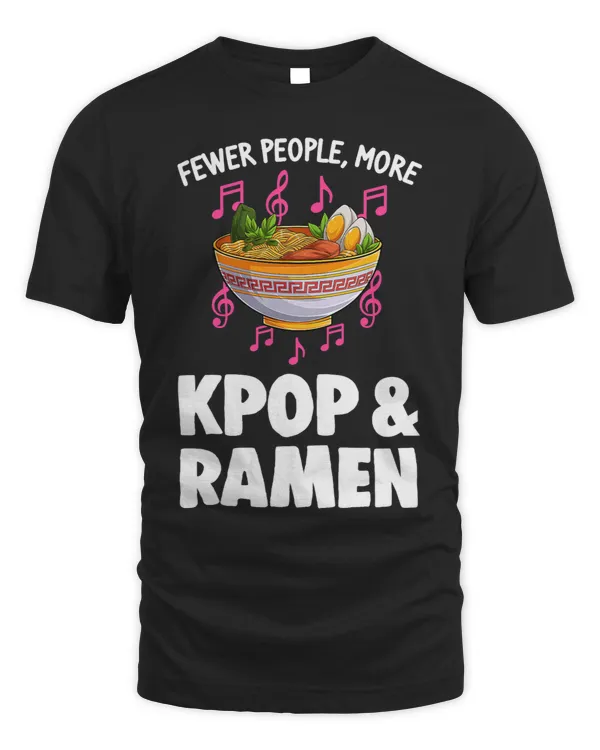 Fewer people more kpop ramen ramen merch