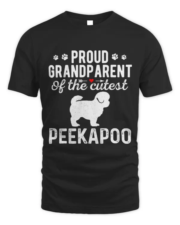 Proud Peekapoo Grandparents Of The Cutest Peekapoo Dog