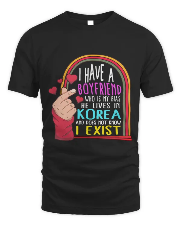 Korean I Have A Boyfriend Is My Bias Finger Heart Kpop Arti