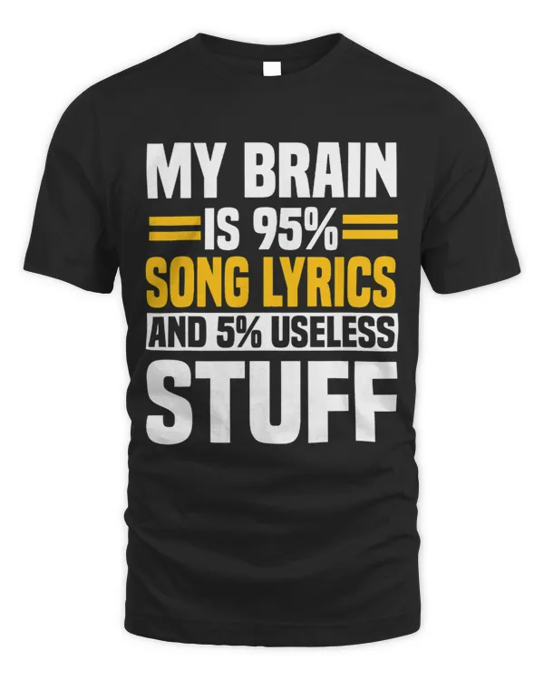 My Brain Is 95 Song Lyrics And 5 Useless Stuff Karaoke
