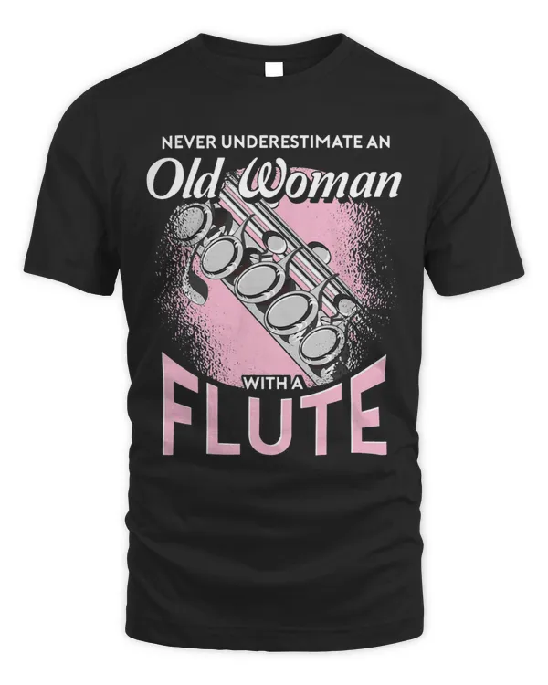 Retired Flute Player Women Flutist Musician Retirement Flute