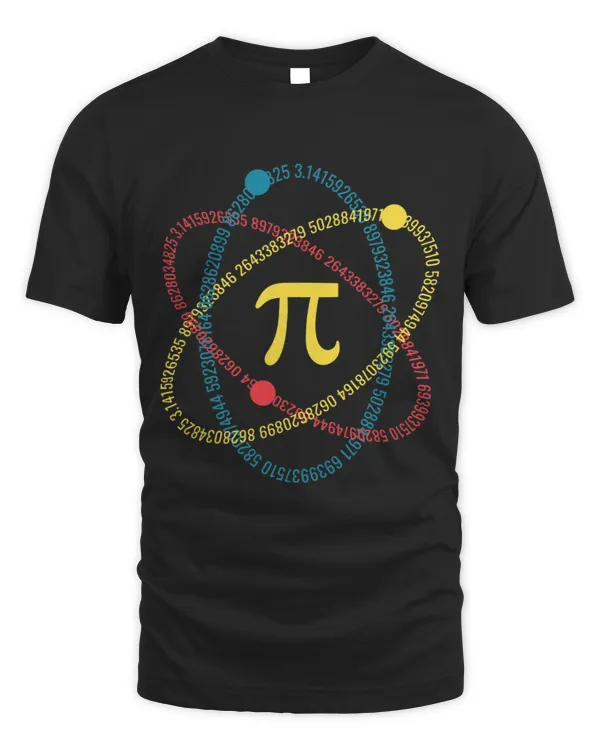 Atom Pi Math Science STEM Gift 3.14 Pi Day