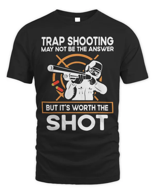 Mens Funny Trap Shooting Clay Pigeon Shooter