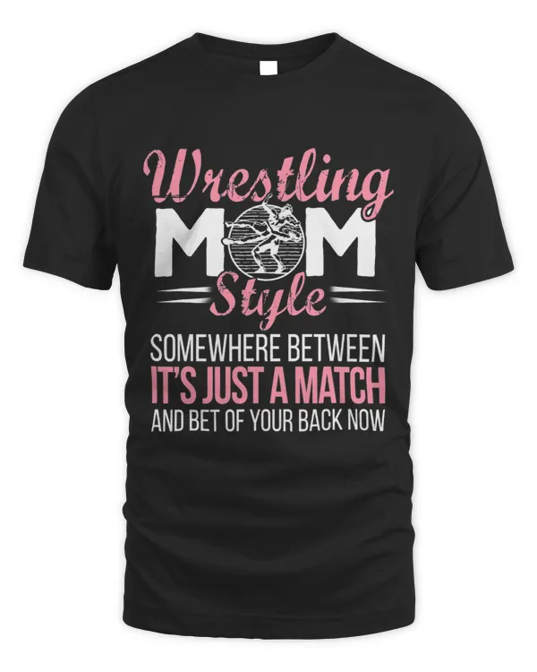 Funny Wrestling Mom Style Matching For Wrestle Mom Mommy