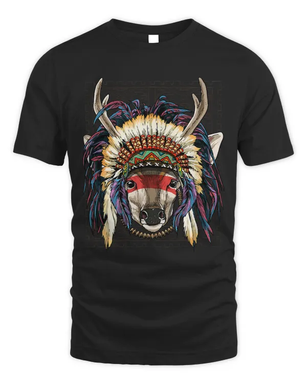 Native Indian Deer Native American Indian Deer Lovers 454