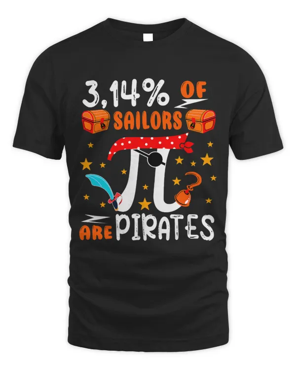 3.14 Percent Of Sailors Are Pirates Funny Pirate Lover Math 9