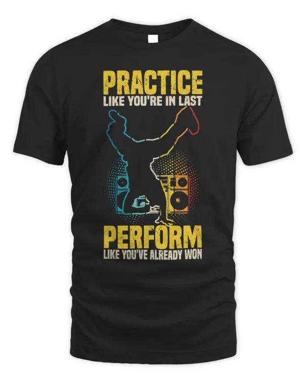 Practice like youre in last perform like youve already won
