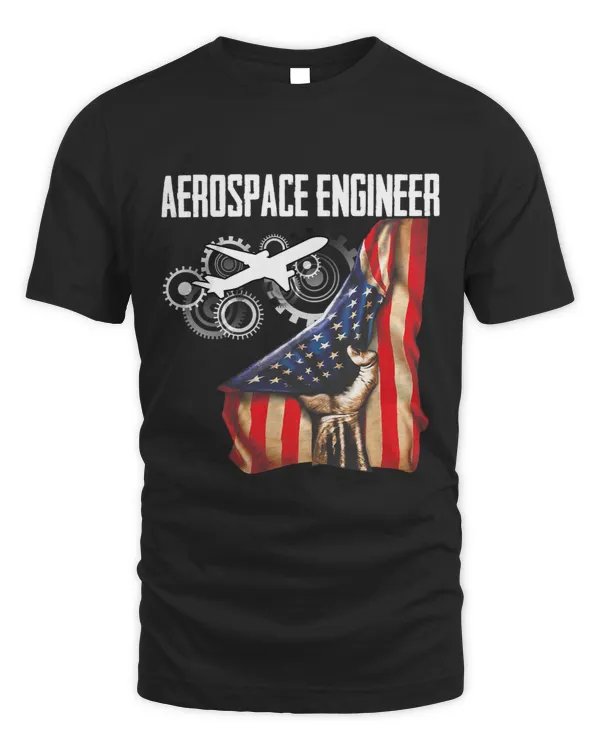 Aerospace Engineer Mix American Flag
