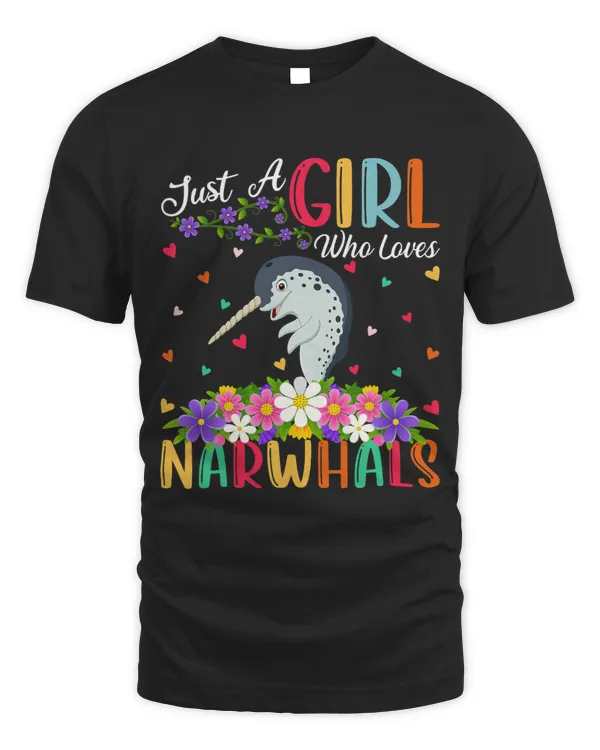 Narwhal Fish Lover Just A Girl Who Loves Narwhals